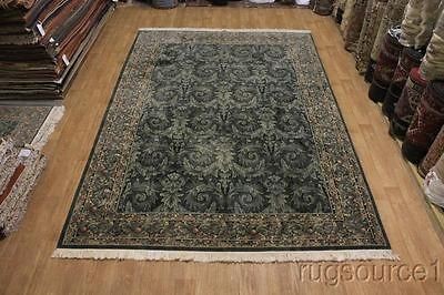   & SILK FLORAL GREEN 10X14 SINO PERSIAN ORIENTAL AREA RUG CARPET NEW