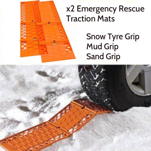 Car Van Truck Tyre Grip Snow Mud Sand Rescue Escaper Traction Tracks 
