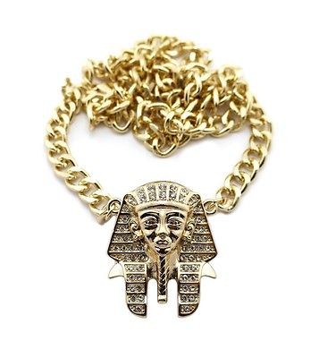   TYGAS PHARAOH 10mm & 30 MIAMI CUBAN HIP HOP CHAIN NECKLACE XC246