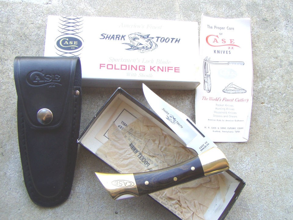 Vintage Case XX 1975 Shark Tooth Knife