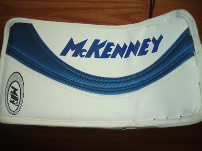 McKenney Pro Spec Ice Hockey Goalie Blocker Custom Canada Made Senior 