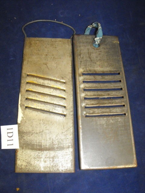 VTG Metal Slaw Grater Cutters Lot 2 John Lushear