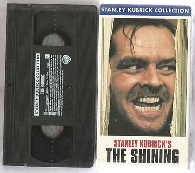   KINGS THE SHINING ORIGINAL VHS STANLEY KUBRICK HORROR THRILLER MOVIE