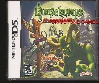 GOOSEBUMPS HORRORLAND (Nintendo DS Games) BRAND NEW & FACTORY SEALED