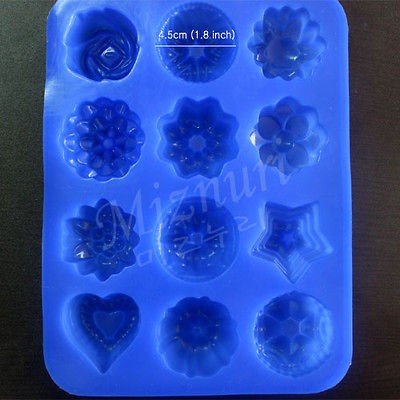   mini silicone soap mold / Variety of flowers / making supplies/Gift p1