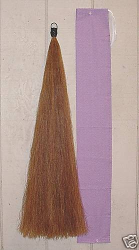 FALSE HORSE SHOW TAIL Lt Sorrel 1/2# KATHYS TAIL Extension FREE US 