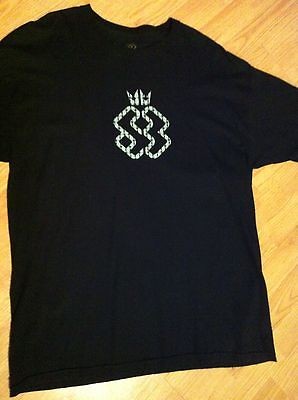   Blend sz xL ss Black T Shirt NWOT Hip hop Dubstep Dj Junglist Skate