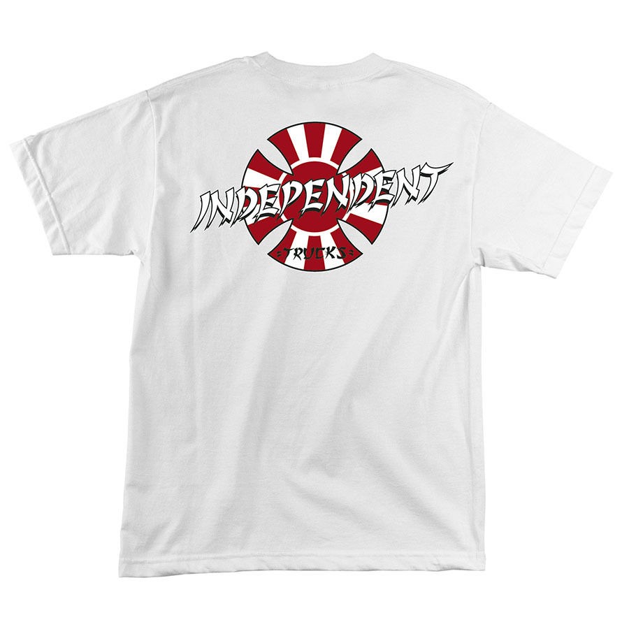 Independent Hosoi Sun T Shirt White   Ships Free