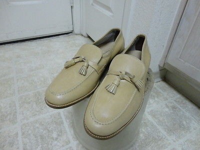   MARTEGANI BOUTIQUE LINE LOAFER SHOES NEVER USED 9D MADE IN ITALY