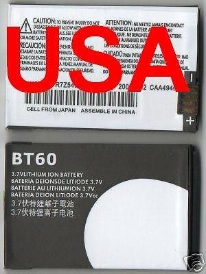 NEW BATTERY FOR MOTOROLA BT60 CITRUS WX445 VERIZON USA