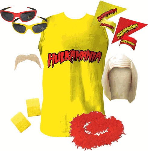 hulk hogan costume in Men