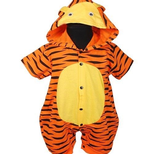 KD264 New Boys Tiger Cute Romper Baby Toddler Clothes Size 0 24months