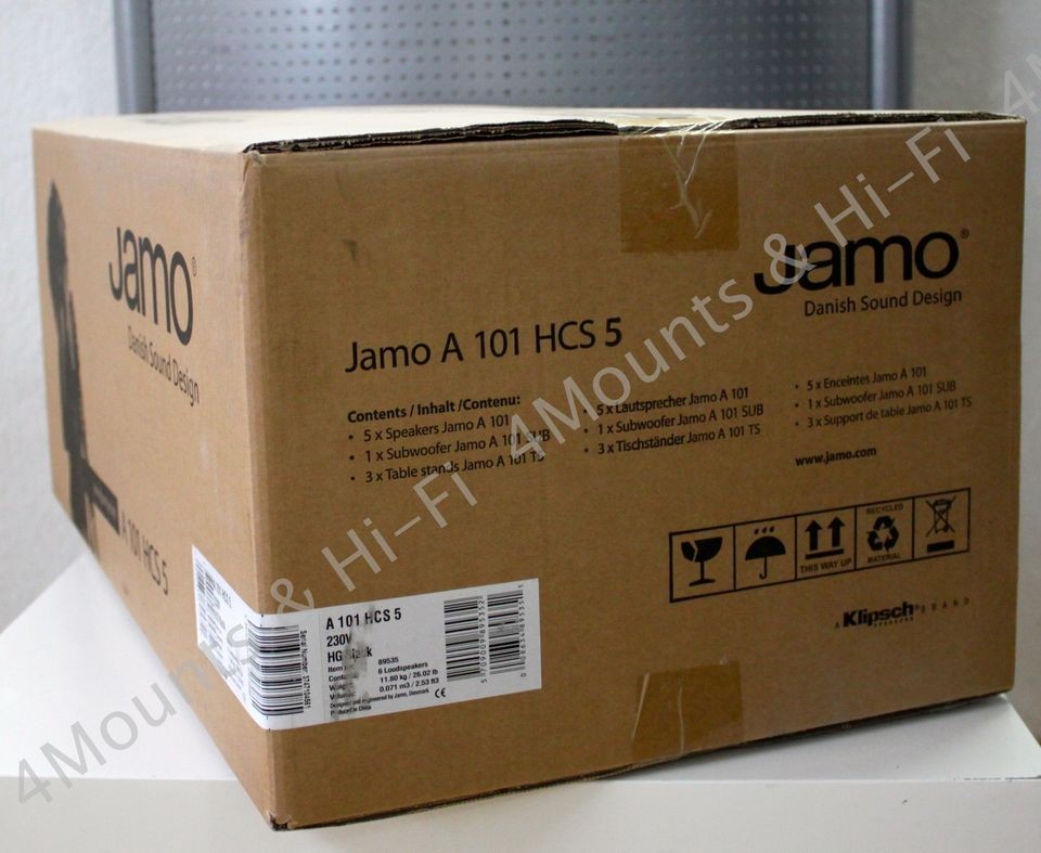 JAMO A101HCS 5 SPEAKERS KIT