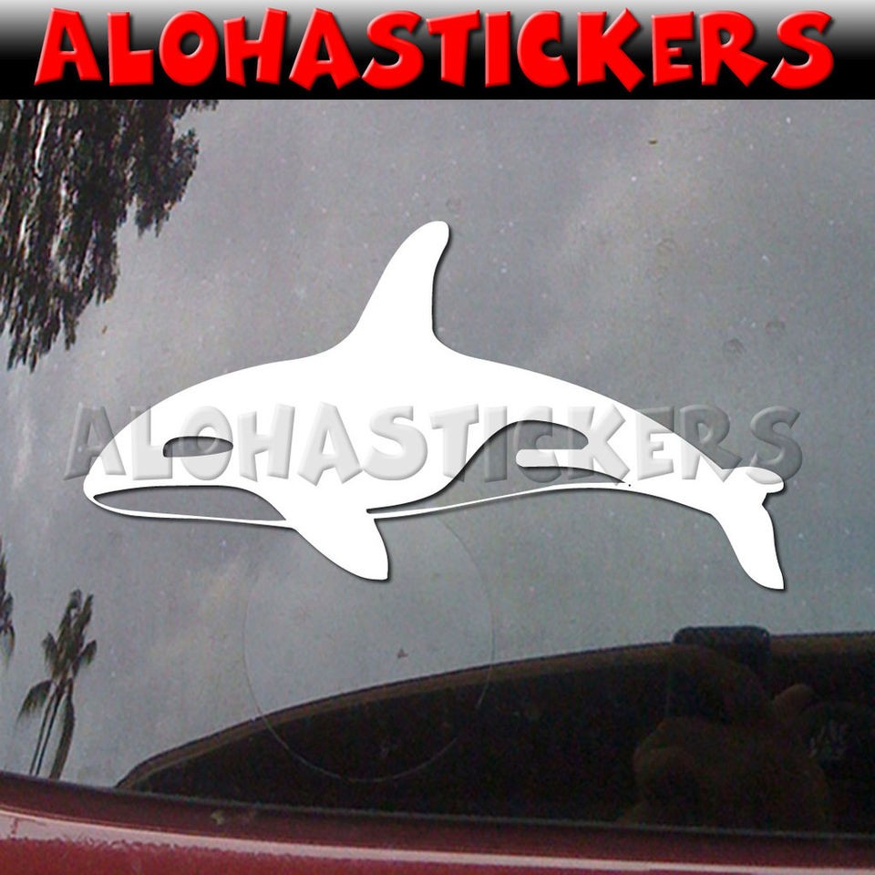 KILLER WHALE ORCA Vinyl Decal Boat Truck Sticker I28