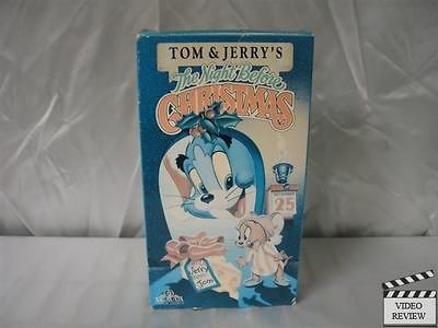 Tom and Jerrys Night Before Christmas (VHS, 1991)