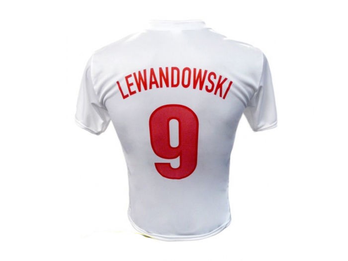 PL131 Poland   Lewandowski Jersey Shirt Trikot Polska