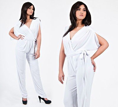 white jumpsuit in Jumpsuits & Rompers