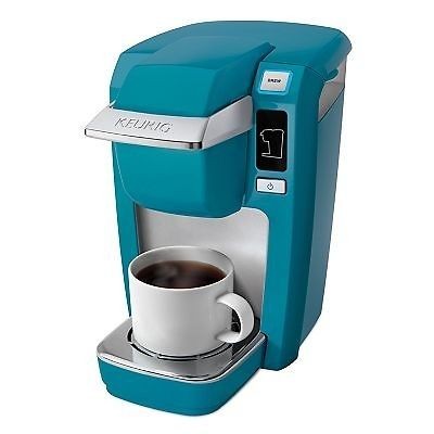 Keurig® B31 MINI Plus Personal Coffee Brewer TURQUOISE AQUA + 12 K 