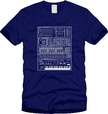 MODULAR SYNTHESIZER SHIRT moog synth analog ALL SIZES