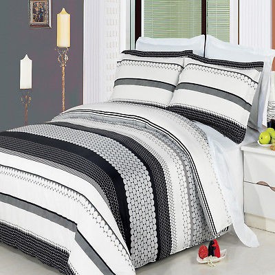 1200TC 3pc DUVET COVER SET 100% Egyptian Cotton 1200 TC ( Model 