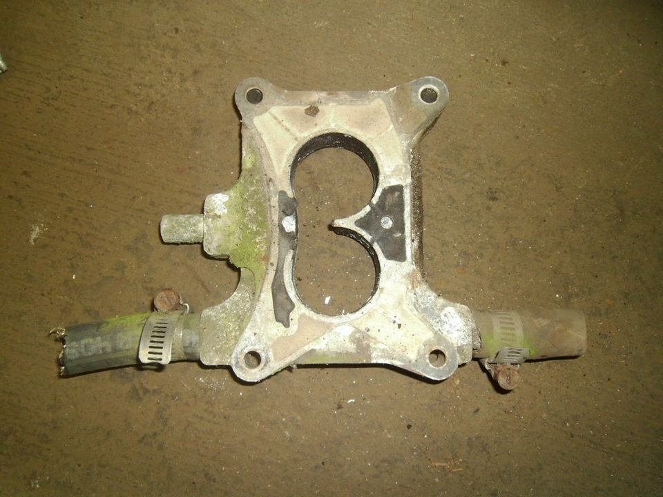 1962 MERCURY S55 MONTEREY CARBURETOR SPACER PLATE WATER HEATER 2DR HT 