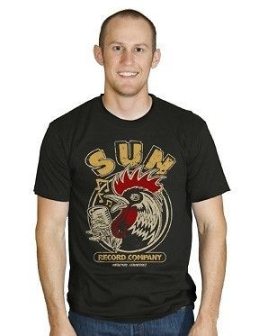 MENS NEW ROCKABILLY RETRO VINTAGE KUSTOM KULTURE T SHIRT SUN RECORDS 