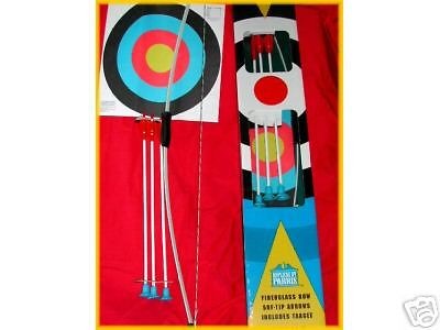 KIDS 39 FIBERGLASS TOY BOW AND ARROW SET ARCHERY NEW