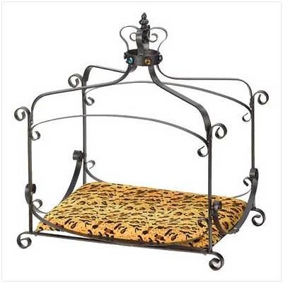 ROYAL SPLENDOR PET METAL CANOPY BED SMALL DOG CAT PUPPY