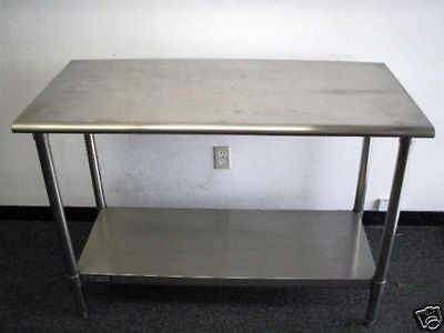 NSF ALL STAINLESS STEEL UTILITY TABLE/PREP.​B GRADE.FRE​E 