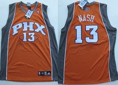 PHOENIX SUNS STEVE NASH ORANGE AUTHENTIC JERSEY sz 44