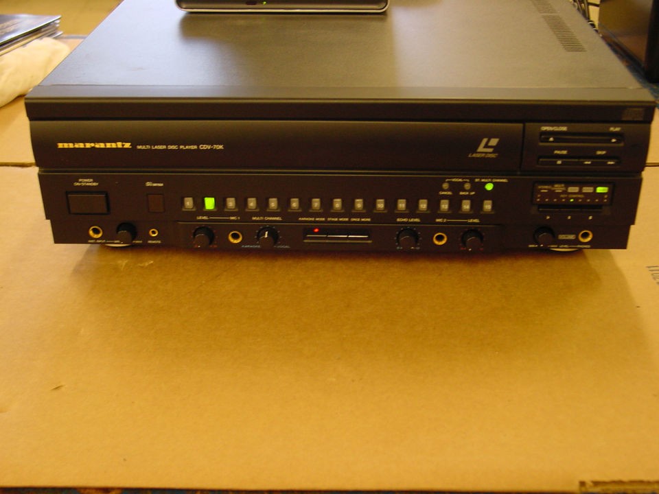 laser disc karaoke player in Laserdisc Players