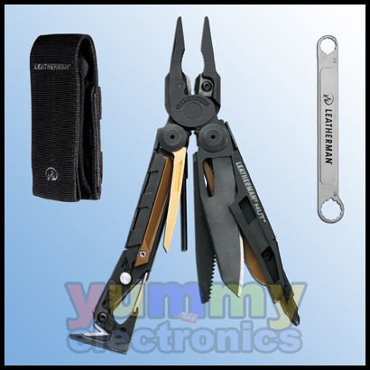 New Leatherman Mut Black Tactical Multi Tool & Molle Sheath & Scope 