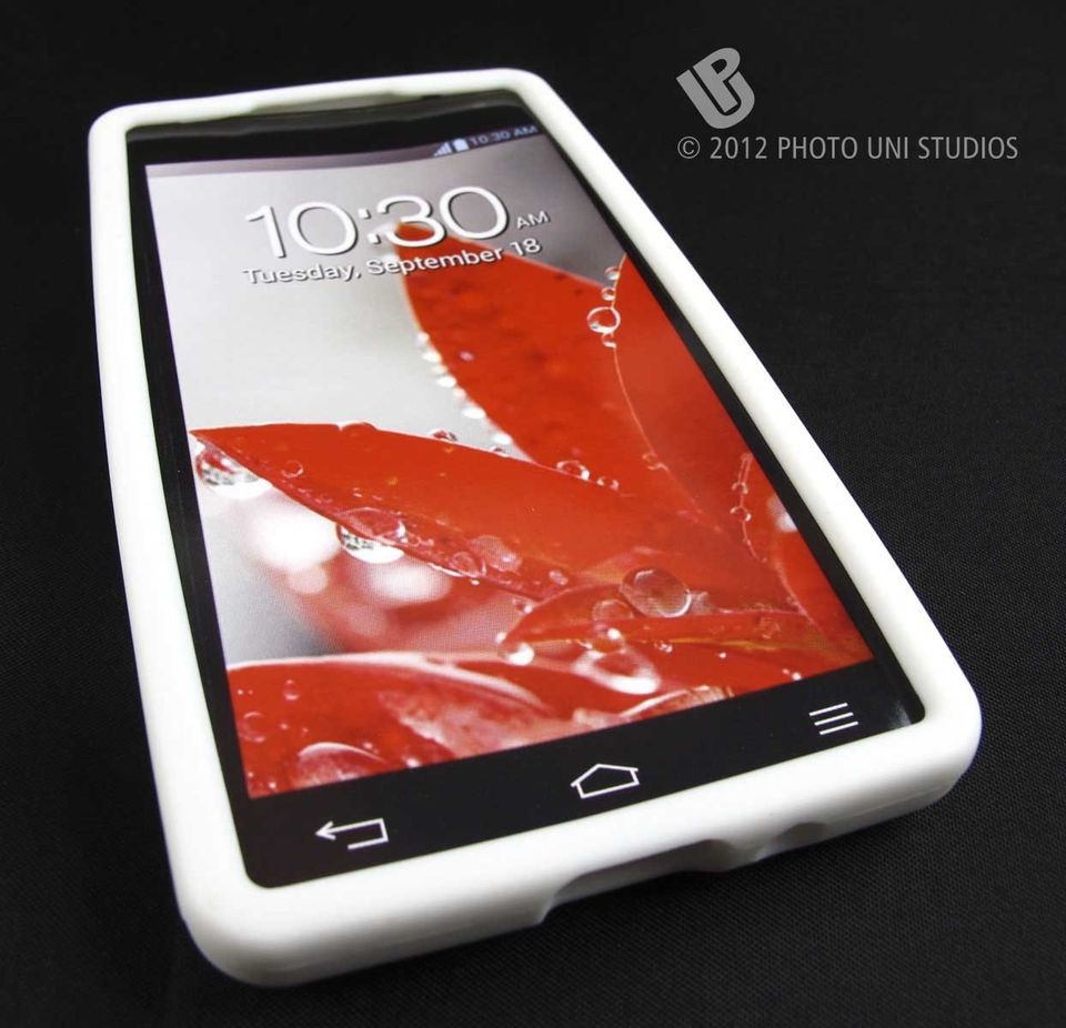   SOFT SILICONE GEL RUBBER SKIN CASE COVER LG OPTIMUS G LS970 SPRINT