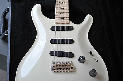   305 ELECTRIC GUITAR ANTIQUE WHITE GLOSS SOLID ALDER ROCK MAPLE NECK