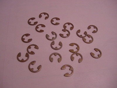 20 E Clips Used to Attach Lionel Trucks to Freight or Passenger Cars