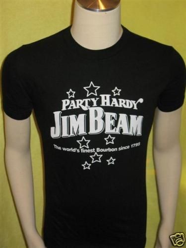 VINTAGE JIM BEAM LIQUOR PARTY BAR DRINKING T SHIRT S