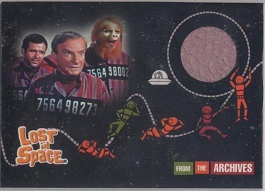 LOST IN SPACE COMPLETE BINDER EXCLUSIVE COSTUME CARD JONATHAN HARRIS 