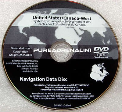   SAAB 9 5 95 PONTIAC GRAND PRIX GT GXP NAVIGATION CD DVD WEST COAST USA