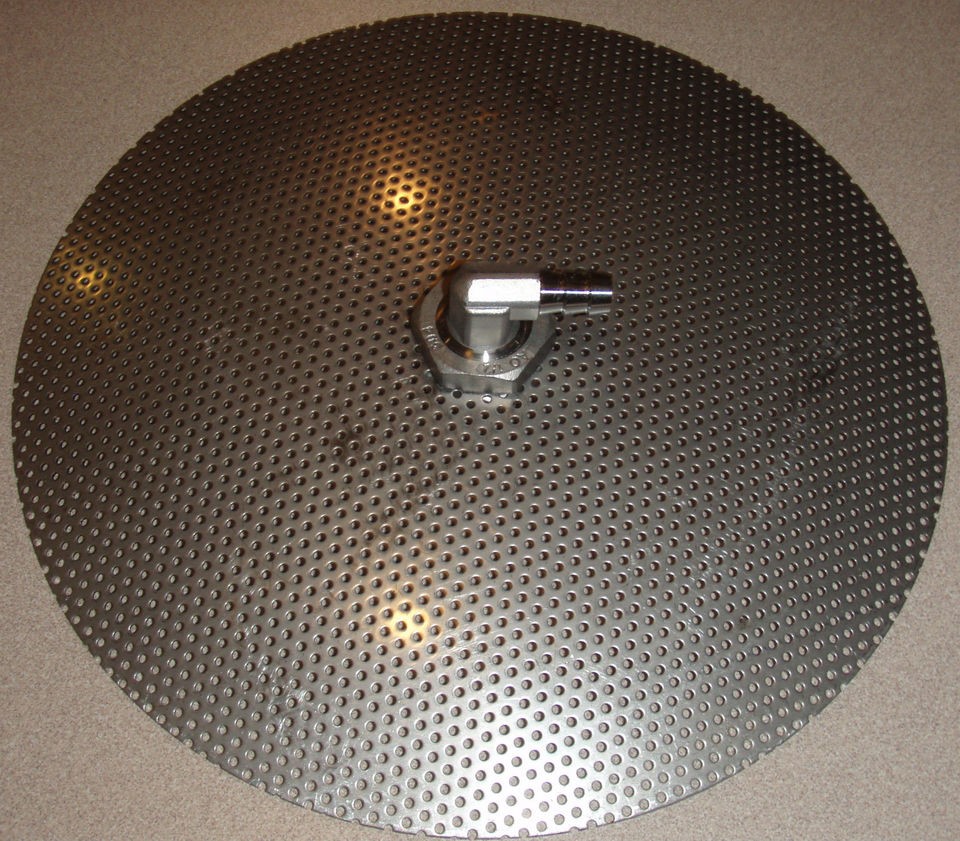 inch Stainless Steel Domed False Bottom mash tun all grain home 