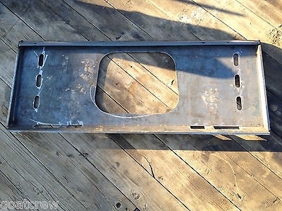 Universal Skid Steer Loader Quick Attach Mount Plate Heavy Duty 3/8 1 