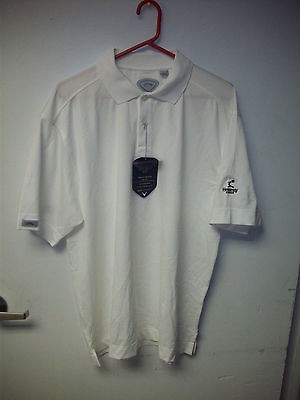   Callaway Mens Golf Drysport X SERIES White Polo Shirt Size Large