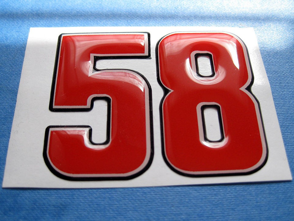 DOMED MARCO SIMONCELLI STICKER