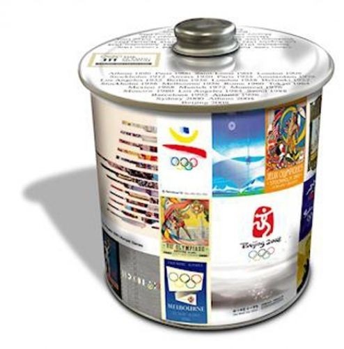 Olympics London 2012 Cookie Biscuits Storage Tin New Wembley Jar 