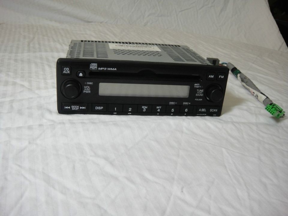 Honda Factory /WMA CD AM/FM Radio Receiver for 07/08/09 Automobiles