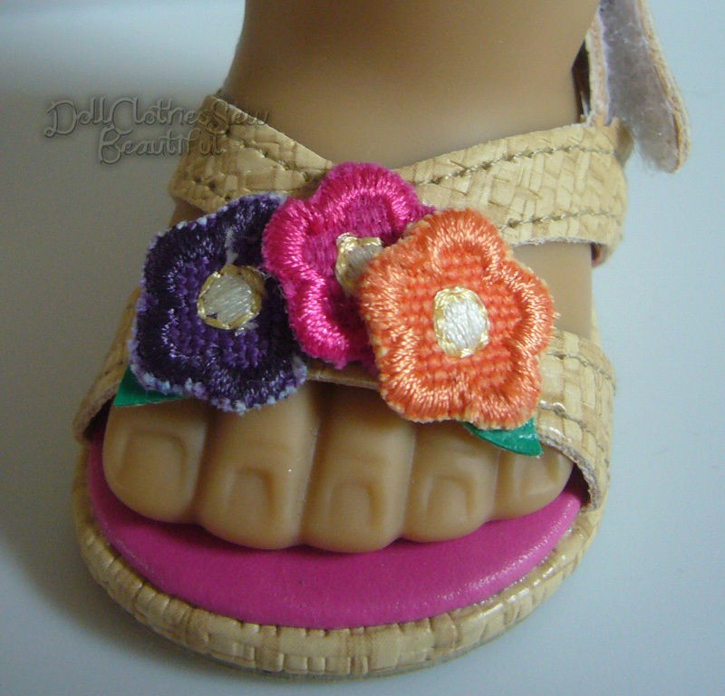 DOLL CLOTHES fits American Girl Kanani Huarache Sandals