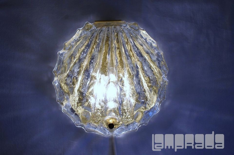 glass seashell lamp in Table Lamps