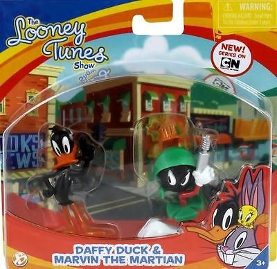 Looney Tunes Figures   Daffy Duck & Marvin The Martian