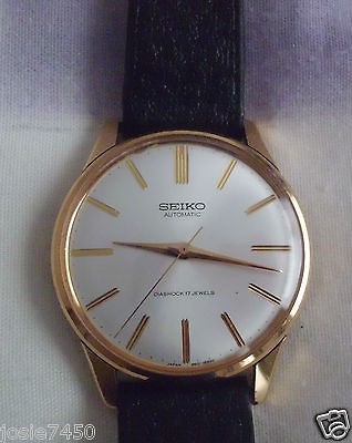 GENTS VINTAGE SEIKO SPORTSMATIC 17 JEWEL AUTOMATIC WRISTWATCH IN EXC 