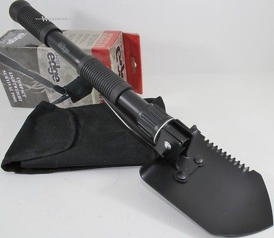   Edge Tactical Combat Survival Entrenching Folding Pick Shovel Tool