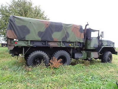 1985 military 6x6 cargo truck 5 ton cummins diesel allison auto M923 